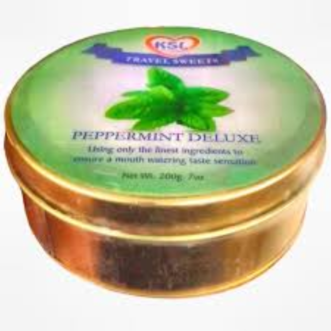 KSL TRAVEL SWEETS PEPPERMINT 200G